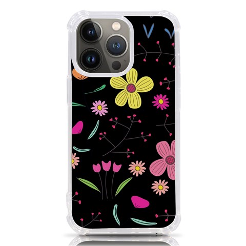 Foliage Pattern, Adorable Beautiful iPhone 13 Pro TPU UV Print Case from ArtsNow.com Front