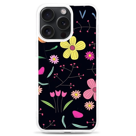 Foliage Pattern, Adorable Beautiful iPhone 15 Pro Max TPU UV Print Case from ArtsNow.com Front