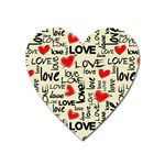 Love Abstract Background Love Textures Heart Magnet