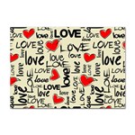 Love Abstract Background Love Textures Sticker A4 (10 pack)