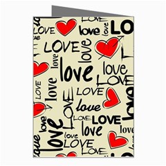 Love Abstract Background Love Textures Greeting Card from ArtsNow.com Right