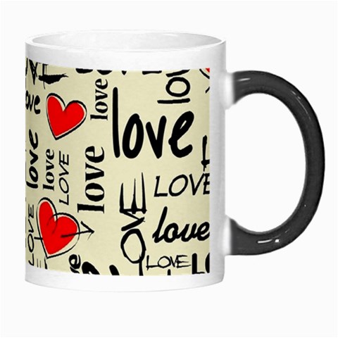 Love Abstract Background Love Textures Morph Mug from ArtsNow.com Right