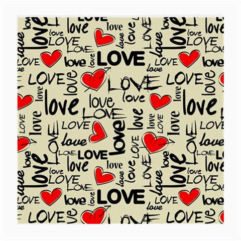 Love Abstract Background Love Textures Medium Glasses Cloth from ArtsNow.com Front