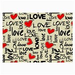 Love Abstract Background Love Textures Large Glasses Cloth