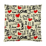 Love Abstract Background Love Textures Standard Cushion Case (One Side)