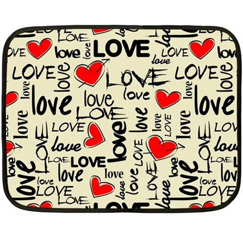 Love Abstract Background Love Textures Fleece Blanket (Mini) from ArtsNow.com 35 x27  Blanket