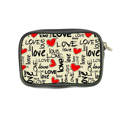 Love Abstract Background Love Textures Coin Purse from ArtsNow.com Back