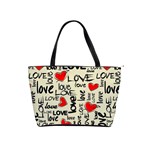 Love Abstract Background Love Textures Classic Shoulder Handbag