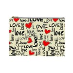 Love Abstract Background Love Textures Cosmetic Bag (Large)