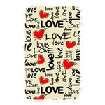 Love Abstract Background Love Textures Memory Card Reader (Rectangular)