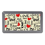 Love Abstract Background Love Textures Memory Card Reader (Mini)