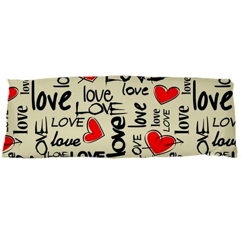 Love Abstract Background Love Textures Body Pillow Case Dakimakura (Two Sides) from ArtsNow.com Front