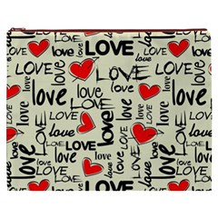 Love Abstract Background Love Textures Cosmetic Bag (XXXL) from ArtsNow.com Front