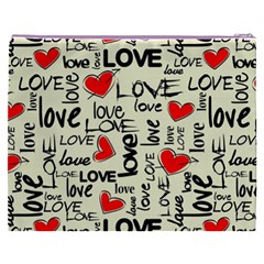 Love Abstract Background Love Textures Cosmetic Bag (XXXL) from ArtsNow.com Back