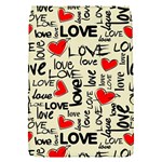 Love Abstract Background Love Textures Removable Flap Cover (S)