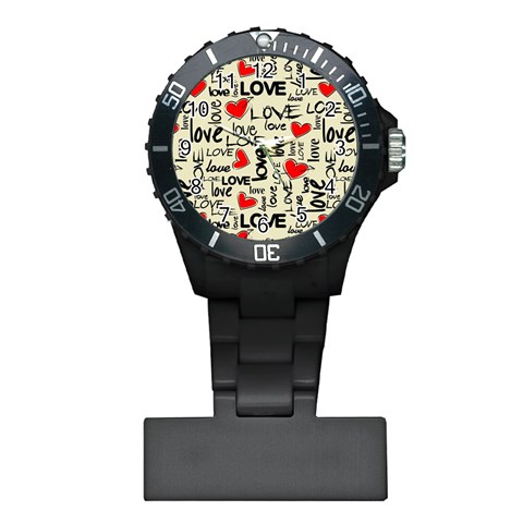 Love Abstract Background Love Textures Plastic Nurses Watch from ArtsNow.com Front