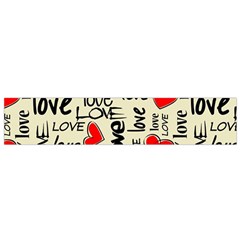 Love Abstract Background Love Textures Small Premium Plush Fleece Scarf from ArtsNow.com Front