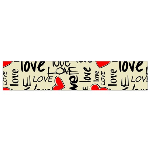 Love Abstract Background Love Textures Small Premium Plush Fleece Scarf from ArtsNow.com Back