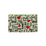 Love Abstract Background Love Textures Cosmetic Bag (XS)