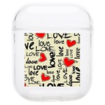 Love Abstract Background Love Textures Soft TPU AirPods 1/2 Case