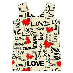 Love Abstract Background Love Textures Women s Basketball Tank Top from ArtsNow.com Front