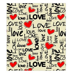 Love Abstract Background Love Textures Duvet Cover Double Side (King Size) from ArtsNow.com Back