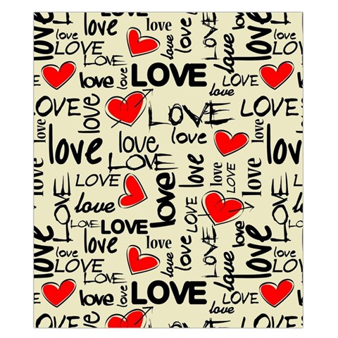 Love Abstract Background Love Textures Duvet Cover Double Side (California King Size) from ArtsNow.com Front