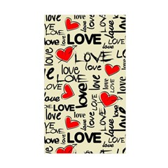 Love Abstract Background Love Textures Duvet Cover Double Side (Single Size) from ArtsNow.com Back