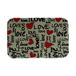 Love Abstract Background Love Textures Open Lid Metal Box (Silver)  