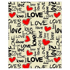 Love Abstract Background Love Textures Drawstring Pouch (XL) from ArtsNow.com Back