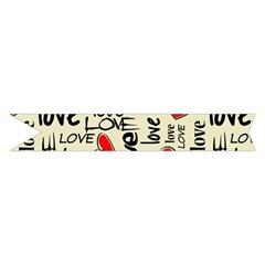 Love Abstract Background Love Textures Midi Wrap Pencil Skirt from ArtsNow.com Hem