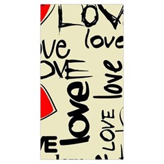 Love Abstract Background Love Textures Everyday Shoulder Bag with Pouch Bag from ArtsNow.com Left