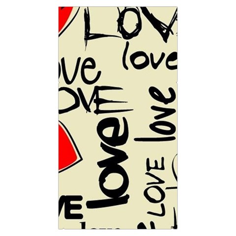 Love Abstract Background Love Textures Everyday Shoulder Bag with Pouch Bag from ArtsNow.com Right