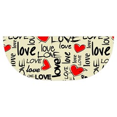 Love Abstract Background Love Textures Kids  Hooded Rain Ponchos from ArtsNow.com Brim