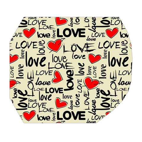 Love Abstract Background Love Textures Belt Pouch Bag (Small) from ArtsNow.com Tape