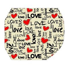 Love Abstract Background Love Textures Belt Pouch Bag (Small) from ArtsNow.com Tape