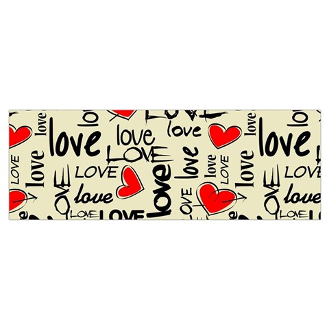 Love Abstract Background Love Textures Wristlet Pouch Bag (Small) from ArtsNow.com Bottom