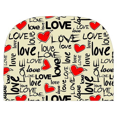 Love Abstract Background Love Textures Make Up Case (Medium) from ArtsNow.com Back