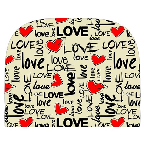 Love Abstract Background Love Textures Make Up Case (Large) from ArtsNow.com Front