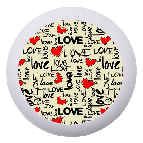 Love Abstract Background Love Textures Dento Box with Mirror from ArtsNow.com Front