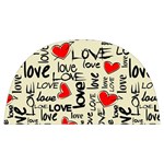 Love Abstract Background Love Textures Anti Scalding Pot Cap