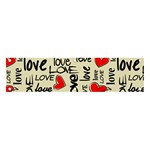 Love Abstract Background Love Textures Banner and Sign 4  x 1 