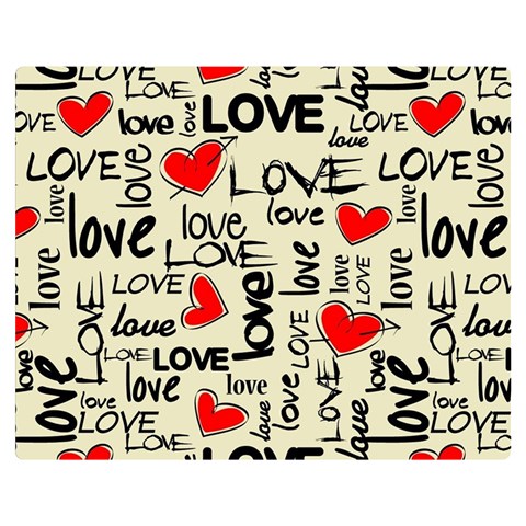 Love Abstract Background Love Textures Premium Plush Fleece Blanket (Medium) from ArtsNow.com 60 x50  Blanket Front