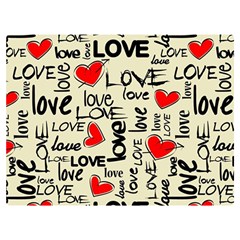 Love Abstract Background Love Textures Two Sides Premium Plush Fleece Blanket (Baby Size) from ArtsNow.com 40 x30  Blanket Front