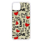 Love Abstract Background Love Textures iPhone 14 Plus TPU UV Print Case