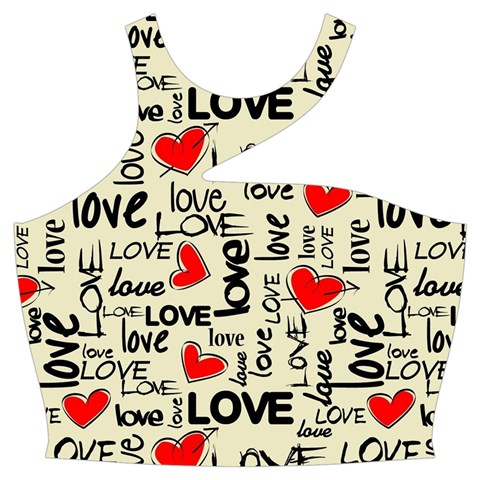 Love Abstract Background Love Textures Cut Out Top from ArtsNow.com Front