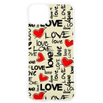 Love Abstract Background Love Textures iPhone 15 Pro TPU UV Print Case