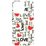 Love Abstract Background Love Textures iPhone 15 Pro Max Black UV Print PC Hardshell Case