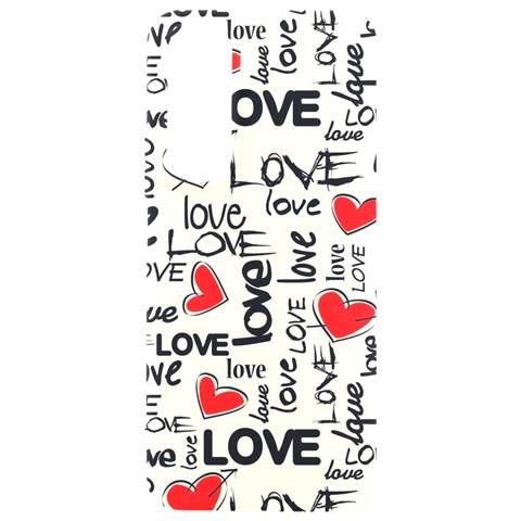 Love Abstract Background Love Textures Samsung Galaxy S24 Plus 6.7 Inch Black TPU UV Case from ArtsNow.com Front