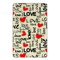 Love Abstract Background Love Textures Name Card Style USB Flash Drive from ArtsNow.com Front